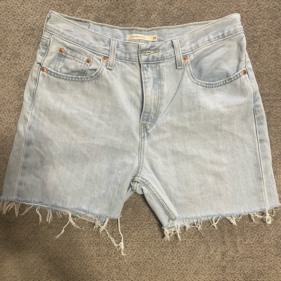 Levi Strauss & Co Women’s Low Pro Straight Denim Jeans Size 29 - Picture 2 of 7